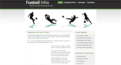 Desktop Screenshot of fussball-infos.net